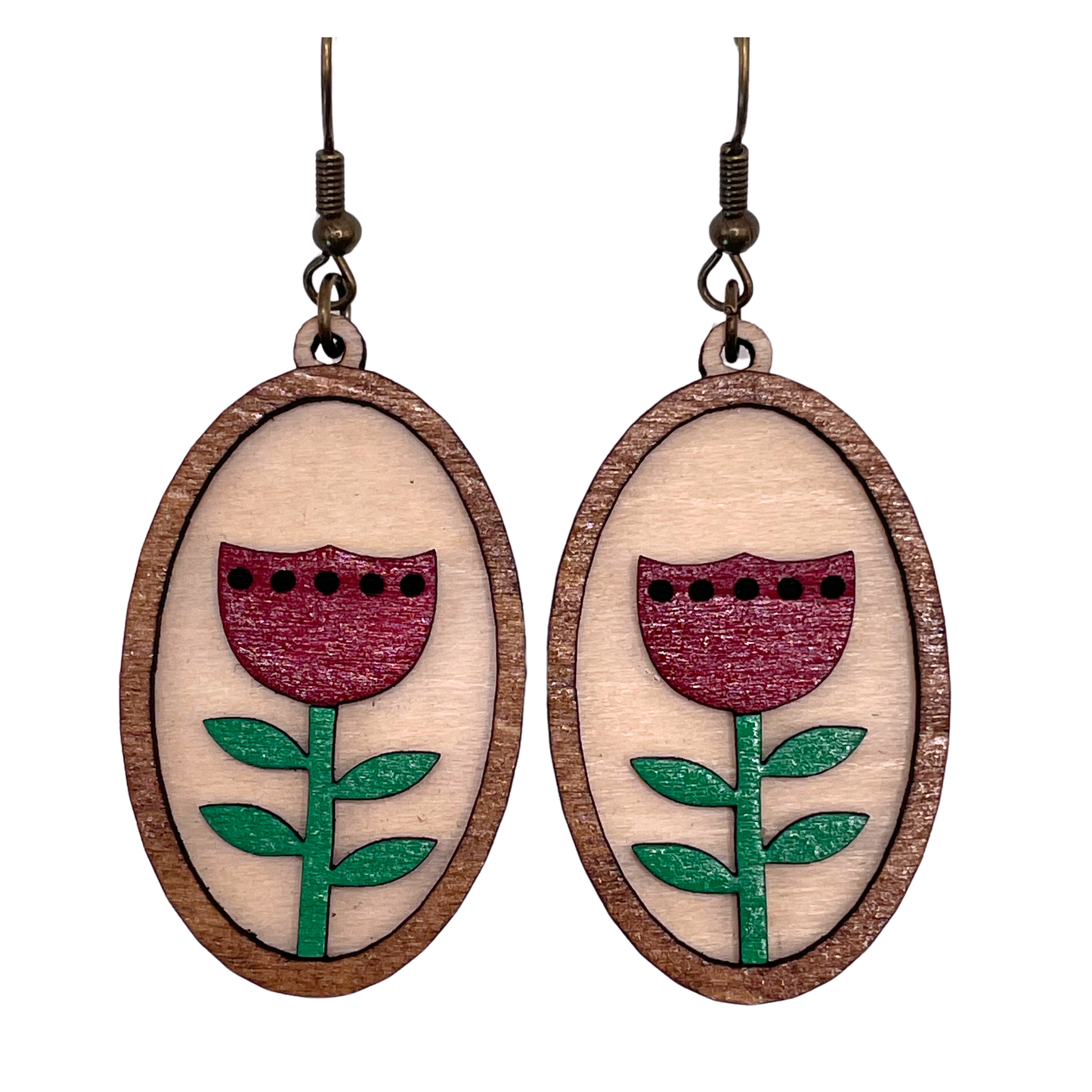 Nordic Flower Dangles