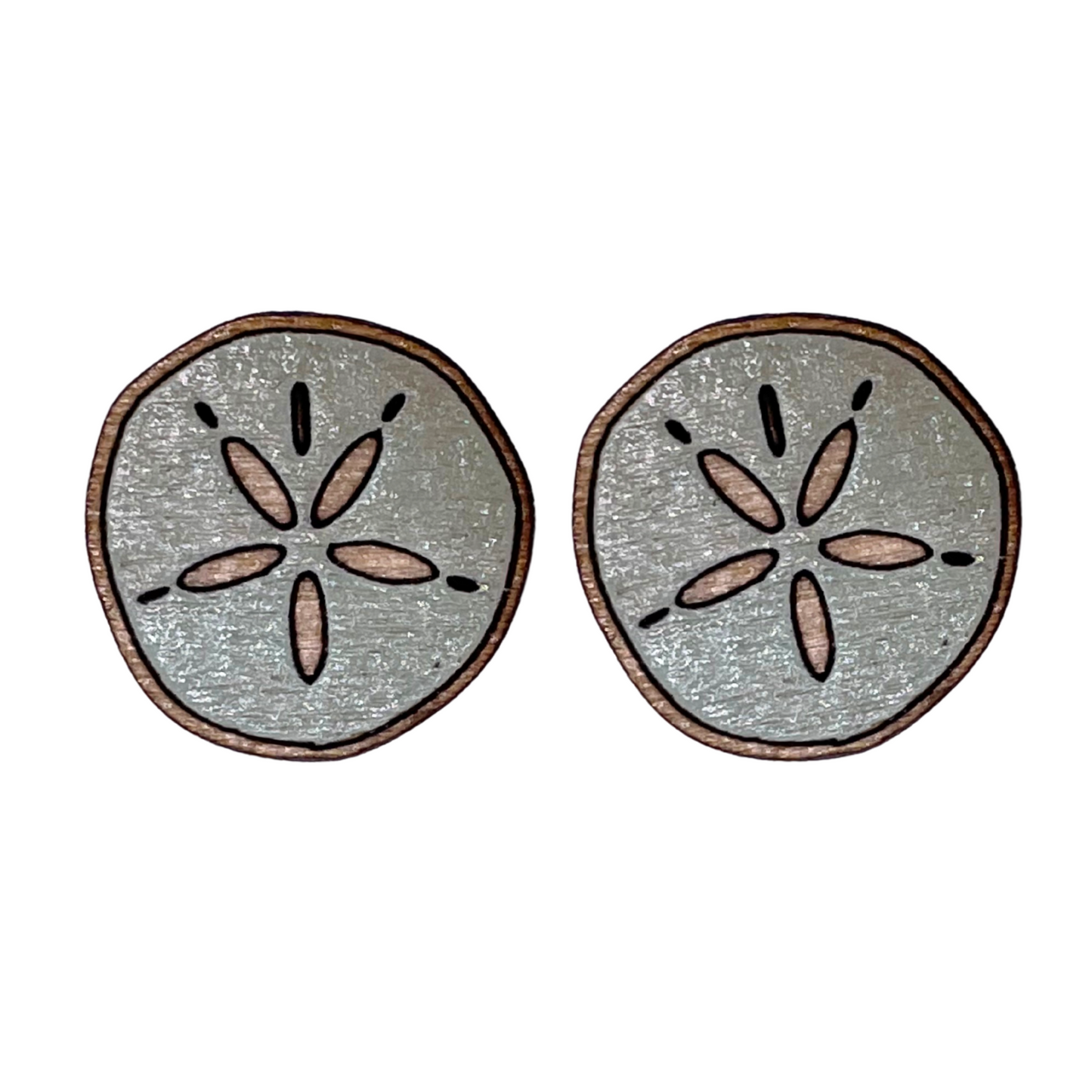 Sanddollar Studs