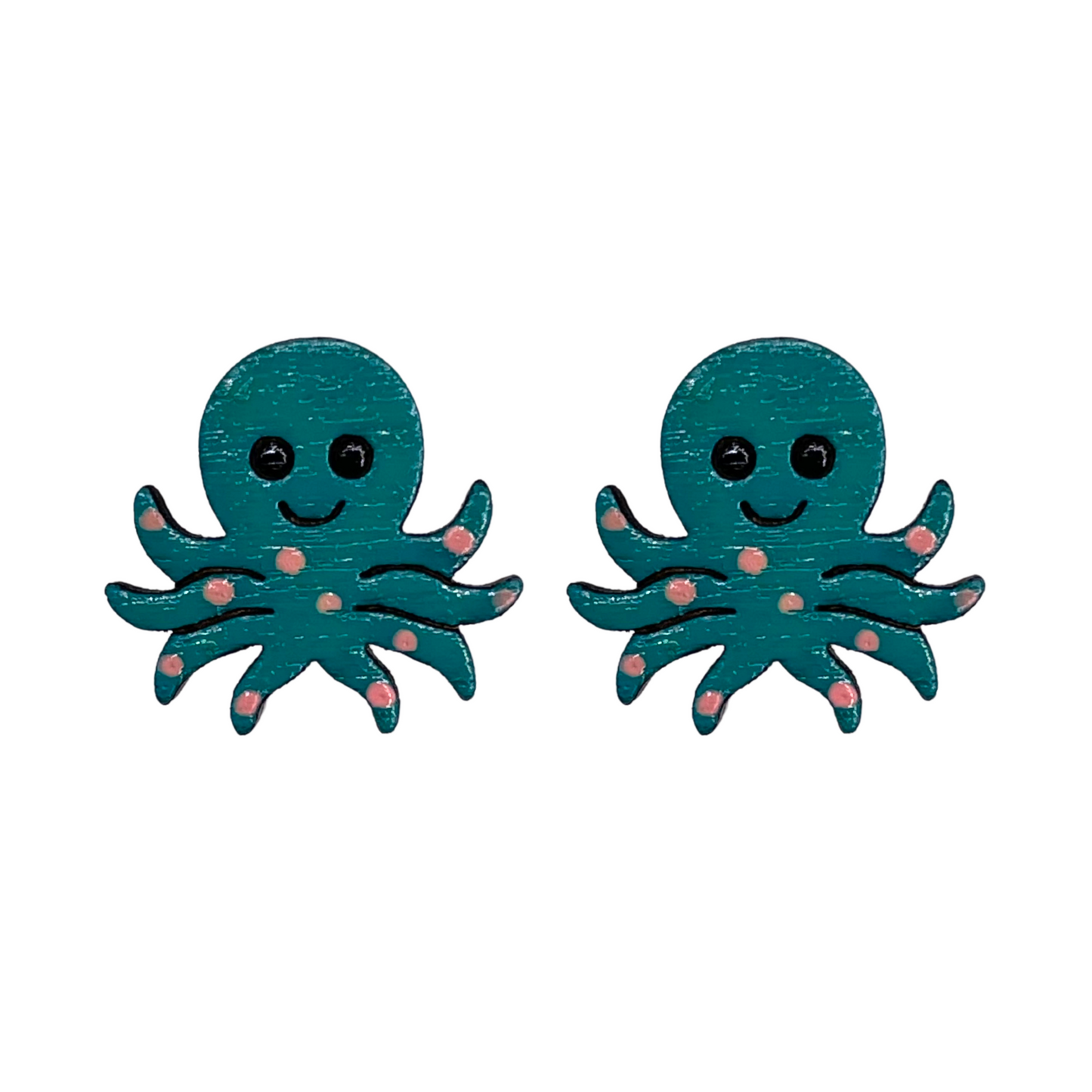 Octopus Polkadot Studs