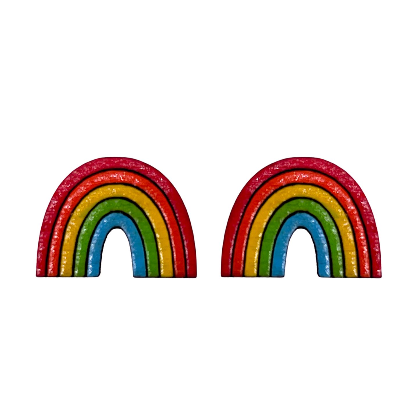 Rainbow Studs