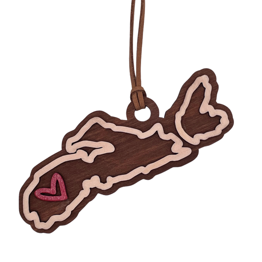 Nova Scotia Outline Ornament