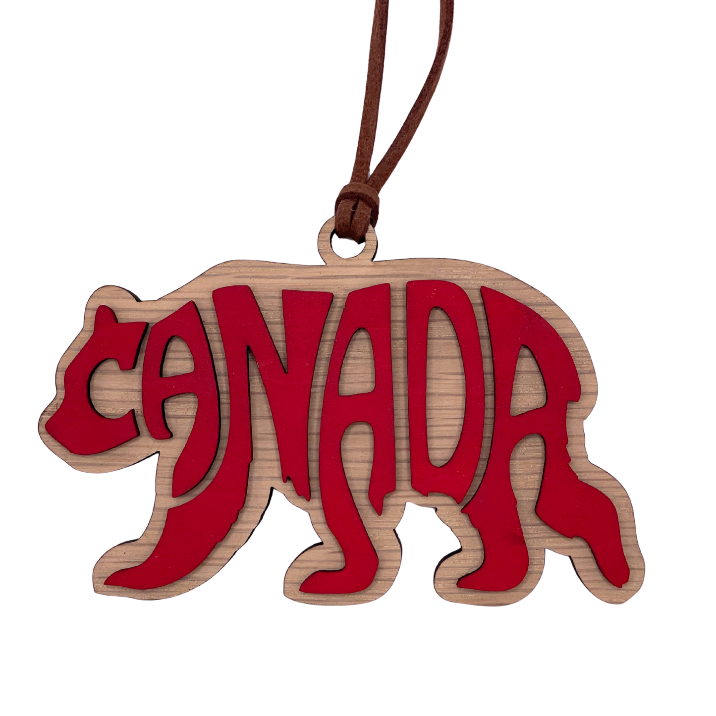 Canada Bear Ornament