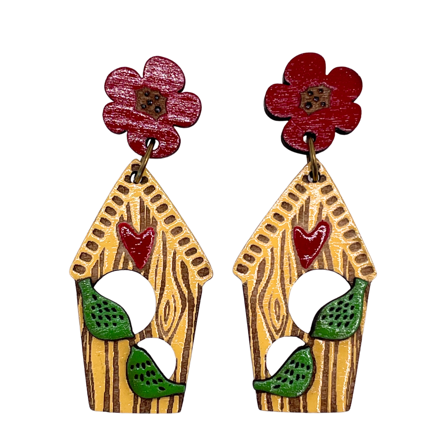Birdhouse Dangles