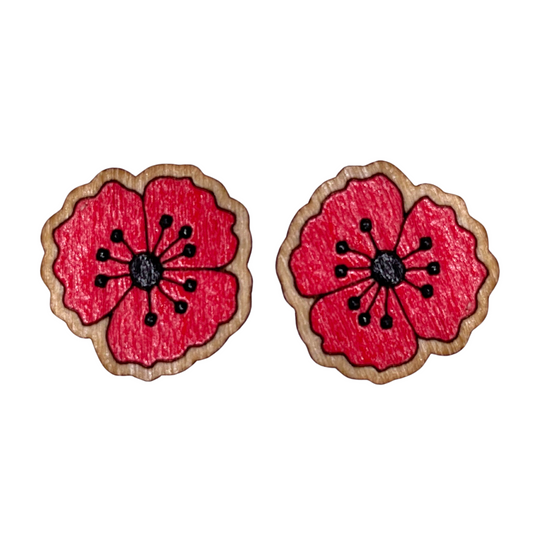 Poppy Studs
