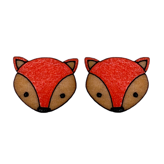 Fox Face Studs