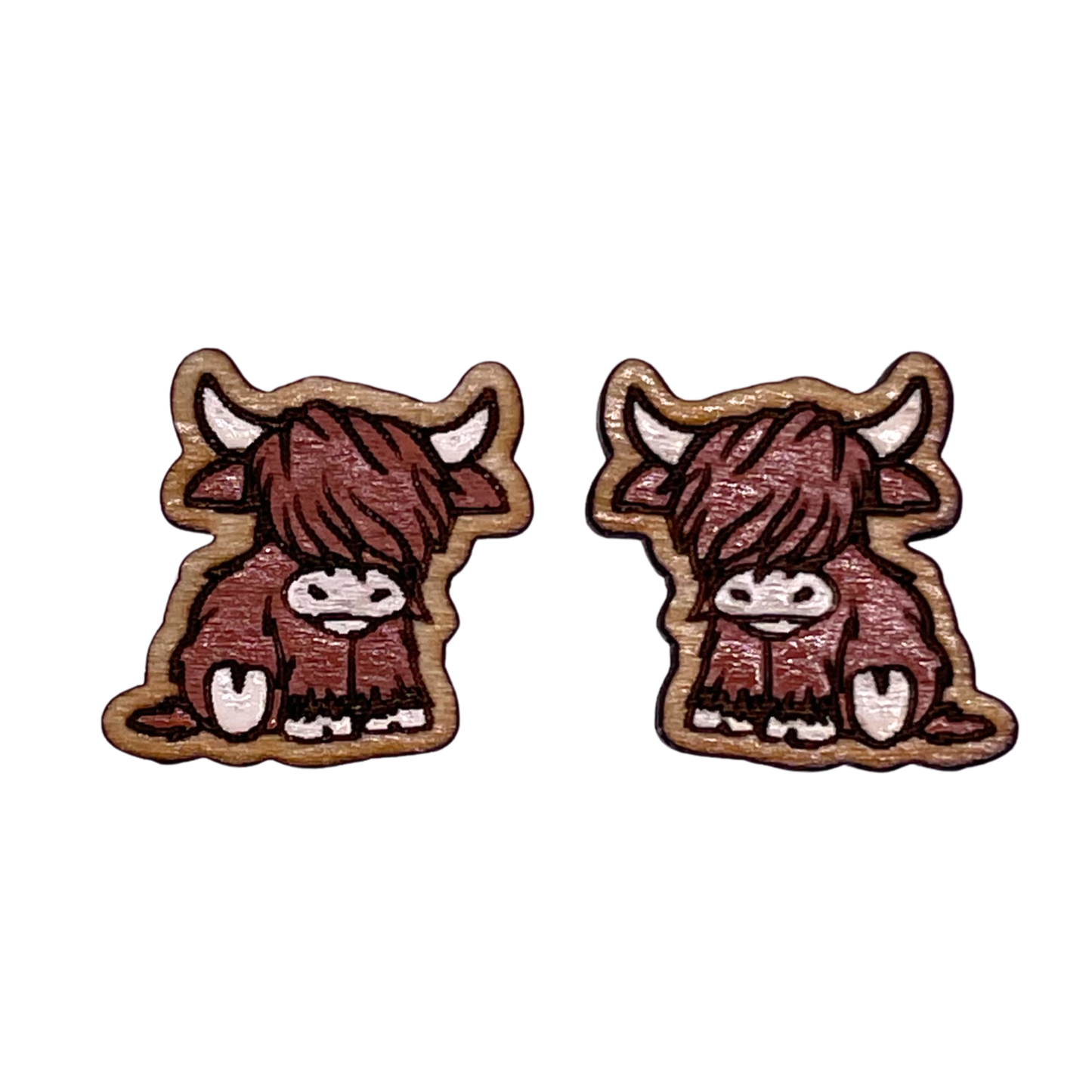 Highland Cow Studs