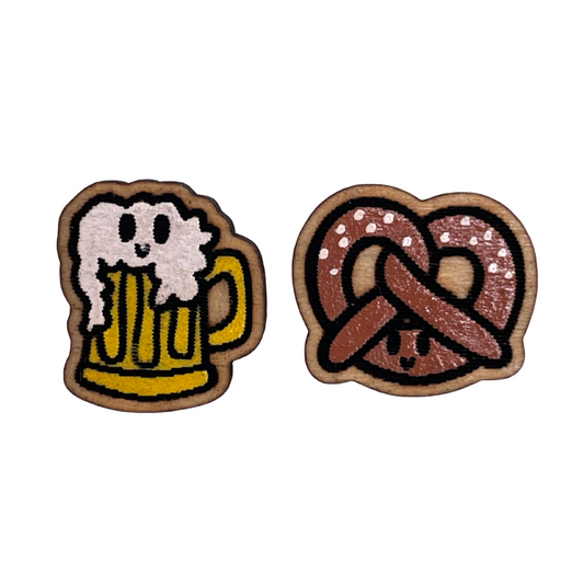 Pretzel and Beer Studs